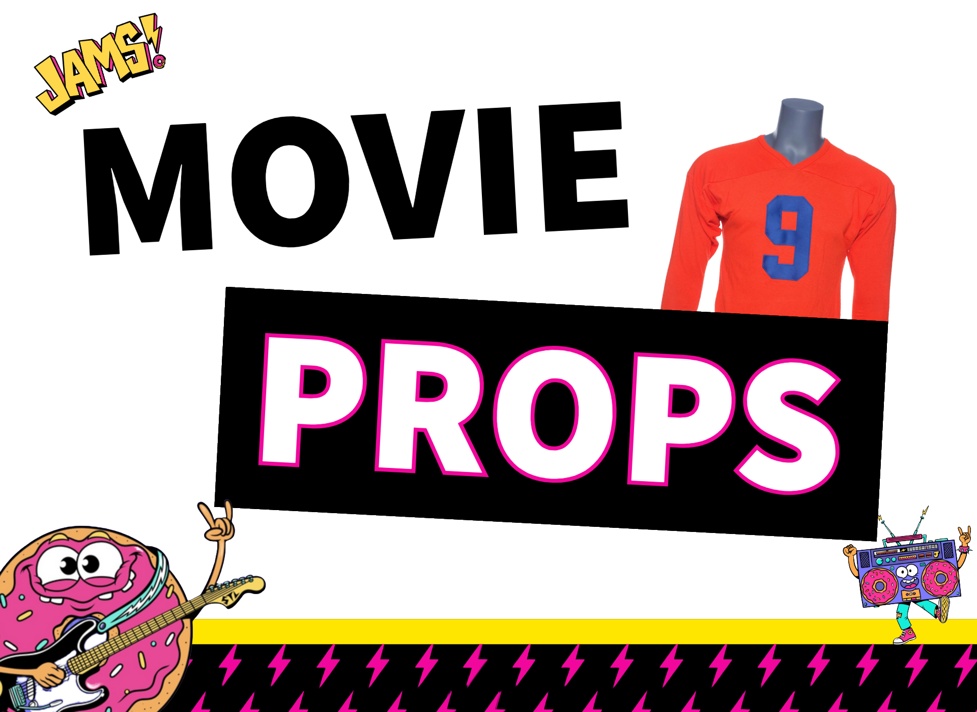 Movie props and memorabilia